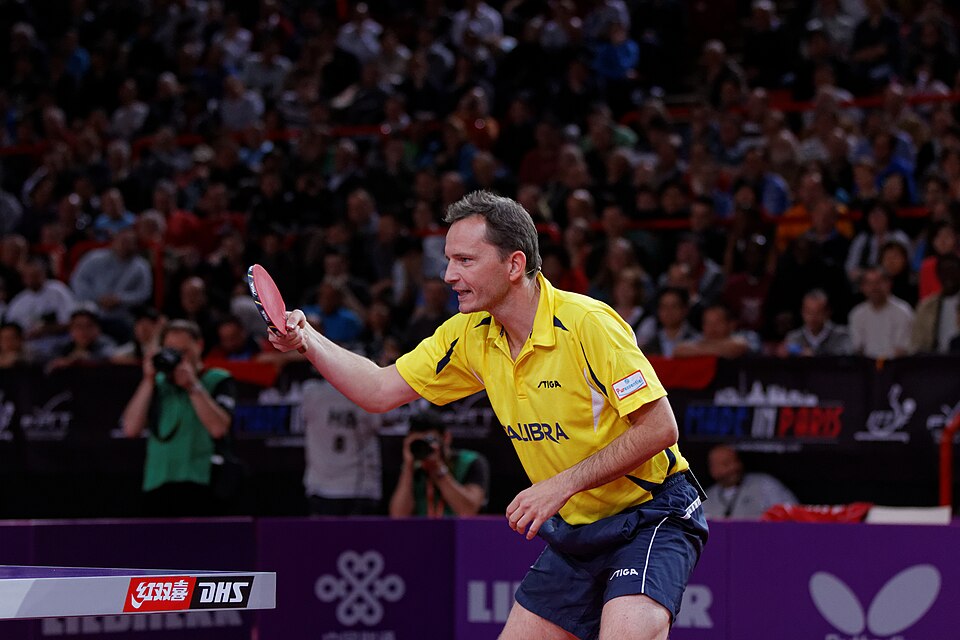 Jean-Michel Saive lors des Championnats du Monde 2013 à Paris